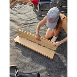 TABLE FLEX BAMBOU 100 x 65 CM SOPLAIR