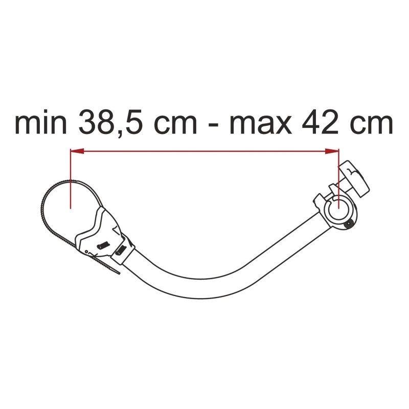 BIKE BLOCK PRO 3 ROUGE FIAMMA