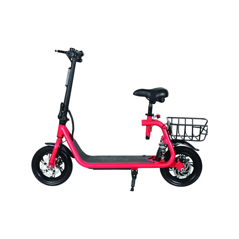 TROTTINETTE SIEGE 350W 6Ah ROUGE KOONEKT