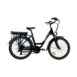 VELO ELECTRIQUE CITY ROAD 10.4 Ah - 26 POUCES NOIR