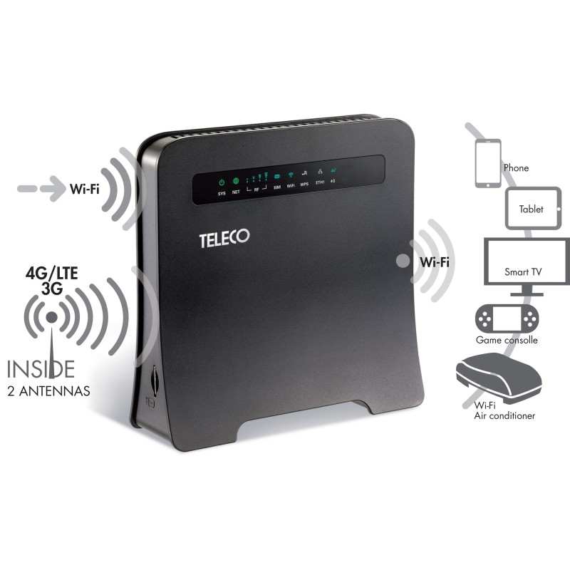 ROUTEUR WIFI 4G PORTABLE WLT24EX TELECO