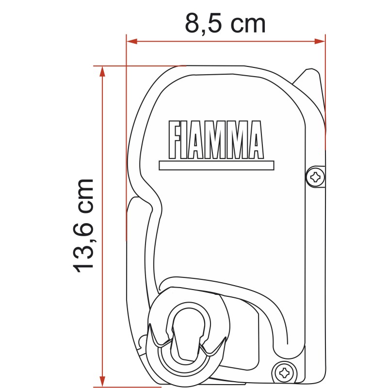 STORE FIAMMA F45 S/L ZIP 400 - 4,00M