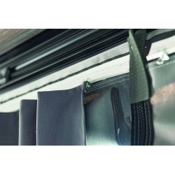 RIDEAUX POUR PRIVACY - CURTAINS KIT DARK GREY 2 PCS - FIAMMA