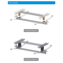 KIT RENFORT SUSPENSIONS DUCATO APRÈS 2006 X250 AVEC FREINS PARKING ÉLECTRIQUE