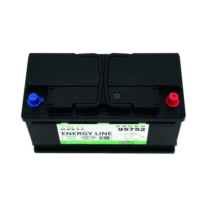 BATTERIE  STATIONNAIRE 105 Ah energy line 95752 MOOVE 