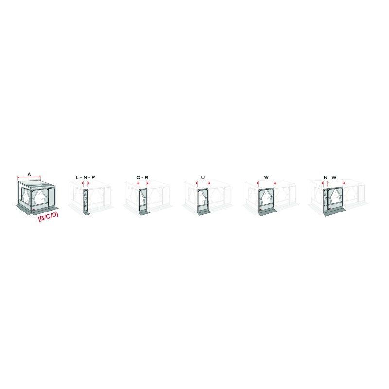 PRIVACY ROOM F45/F70 ET ZIP FACADE 25 CM