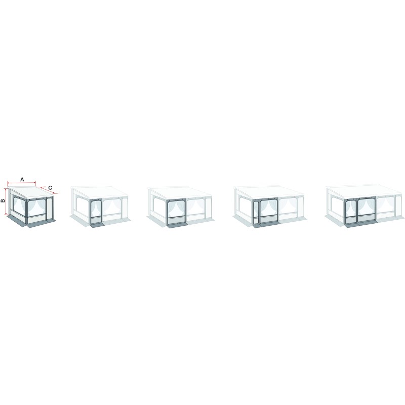 PRIVACY ROOM F45/F70 ET ZIP FACADE 50 CM