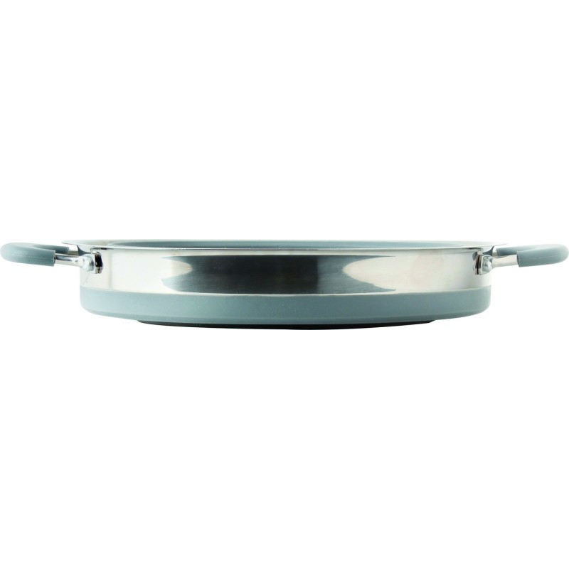 FAIT-TOUT PLIABLE VOLCANO FOLD-AWAY EN SILICONE ET INOX Ø 24 CM BRUNNER