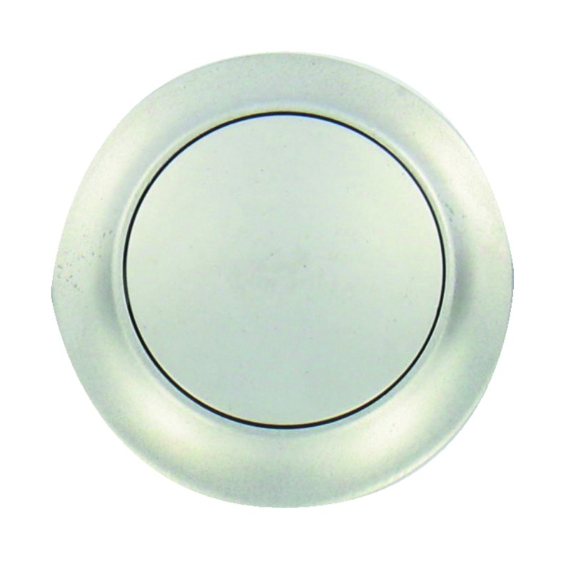 BOUTON & ROSACE POUR PANNEAU 16 MM MARRON