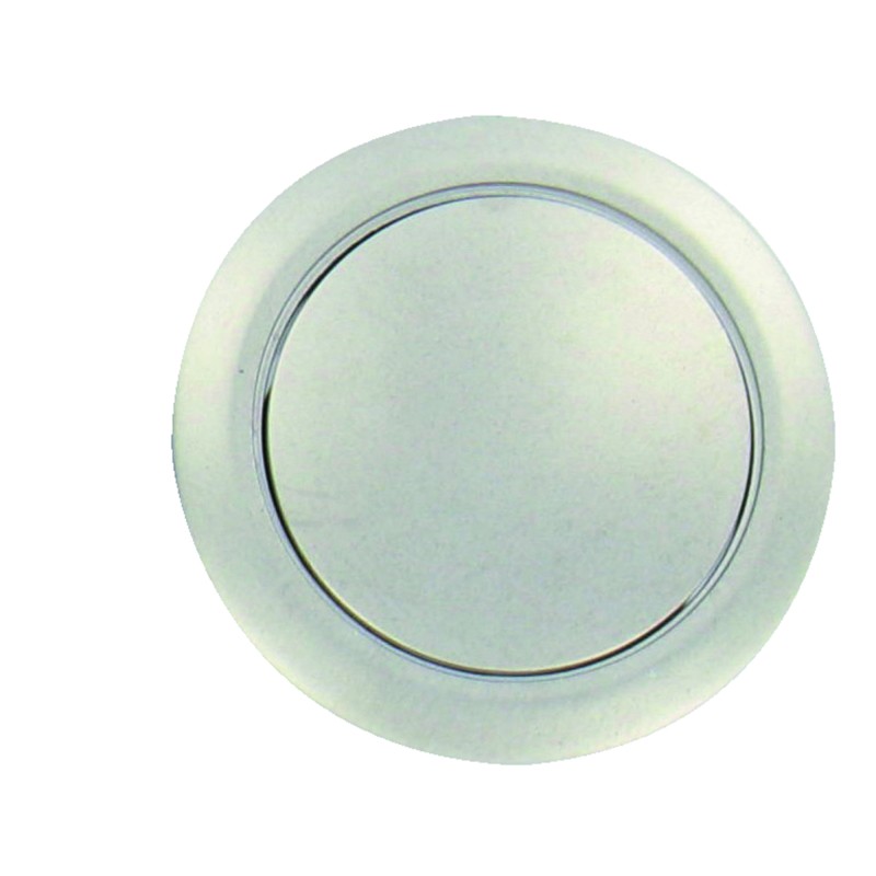 BOUTON & ROSACE POUR PANNEAU 19 MM LAITON