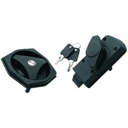 SERRURE EXTÉRIEURE FAP PORTE GAUCHE NOIRE