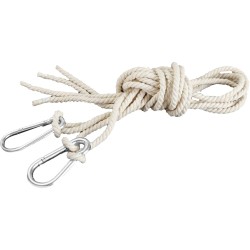 SET 2 CORDES AVEC MOUSQUETONS POUR HAMAC HAMRO BRUNNER