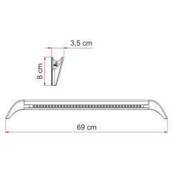 ÉCLAIRAGE DE STORE À LED FIAMMA AWNING LIGHT GUTTER