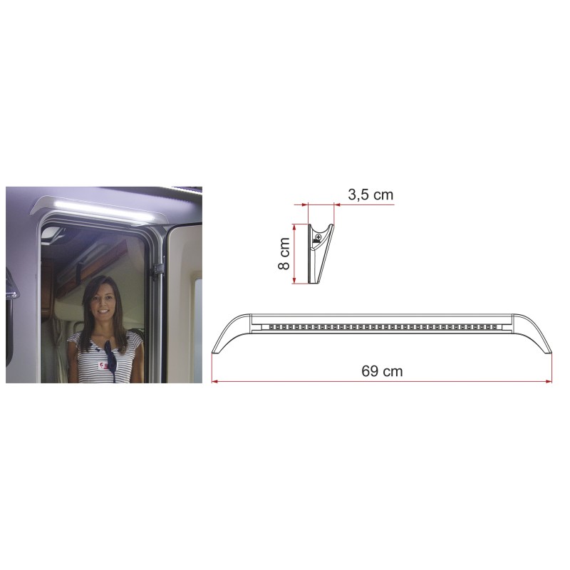 ÉCLAIRAGE DE STORE À LED FIAMMA AWNING LIGHT GUTTER