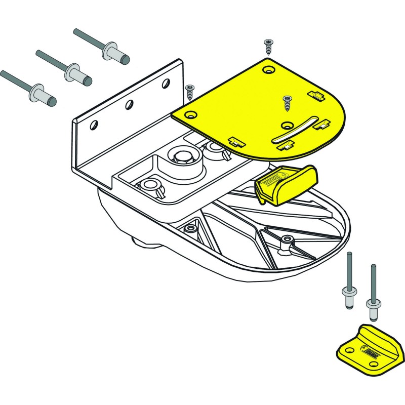 KIT SERRURE SAFE DOOR FRAME VAN FIAMMA