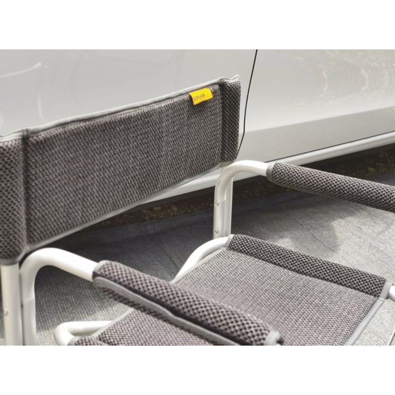 FAUTEUIL DIRECTOR MESH GRIS CHINE BAHIA SOPLAIR