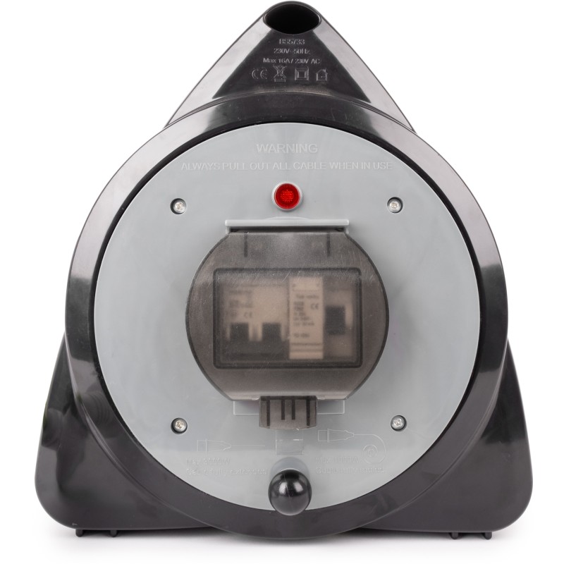 RALLONGE 15 M AVEC DEVIDOIR LAMPE USB PRISES ONBORAD 15 GRIS BRUNNER