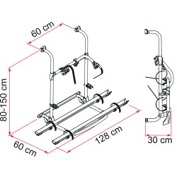 PORTE VÉLO FIAMMA CARRY BIKE PRO N