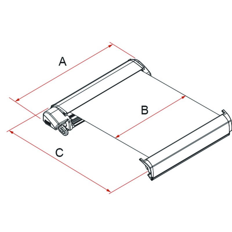 STORE FIAMMA F80L 500 - 5,00M