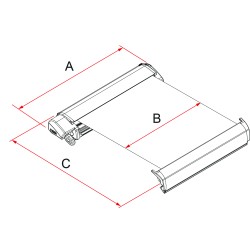 STORE FIAMMA F80S 370 - 3,70M