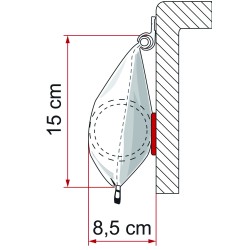 STORE FIAMMA CARAVANSTORE XL 550 - 5,50M