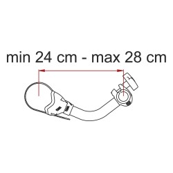 BIKE BLOCK PRO 2 ROUGE FIAMMA