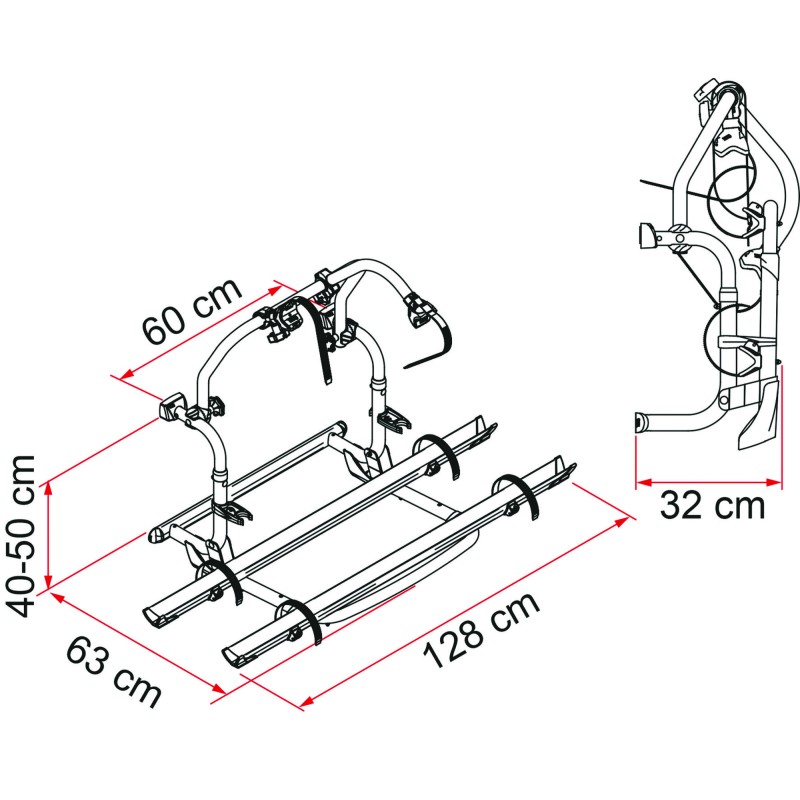 PORTE-VÉLO PRO C CARRY BIKE FIAMMA