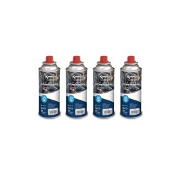 CARTOUCHE DE GAZ BUTANE P220 - 4 PIECES - KAMPA