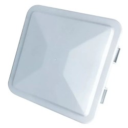COUVERCLE LANTERNEAU THERMOFORM 400 X 400 BLANC