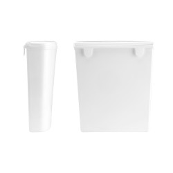 POUBELLE DE PORTE 5.5 L BLANCHE BRUNNER
