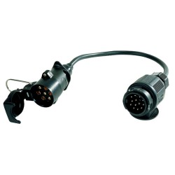PRISE D'ATTELAGE ADAPTATEUR RALLONGE 7 FEMELLE 13 MÂLE