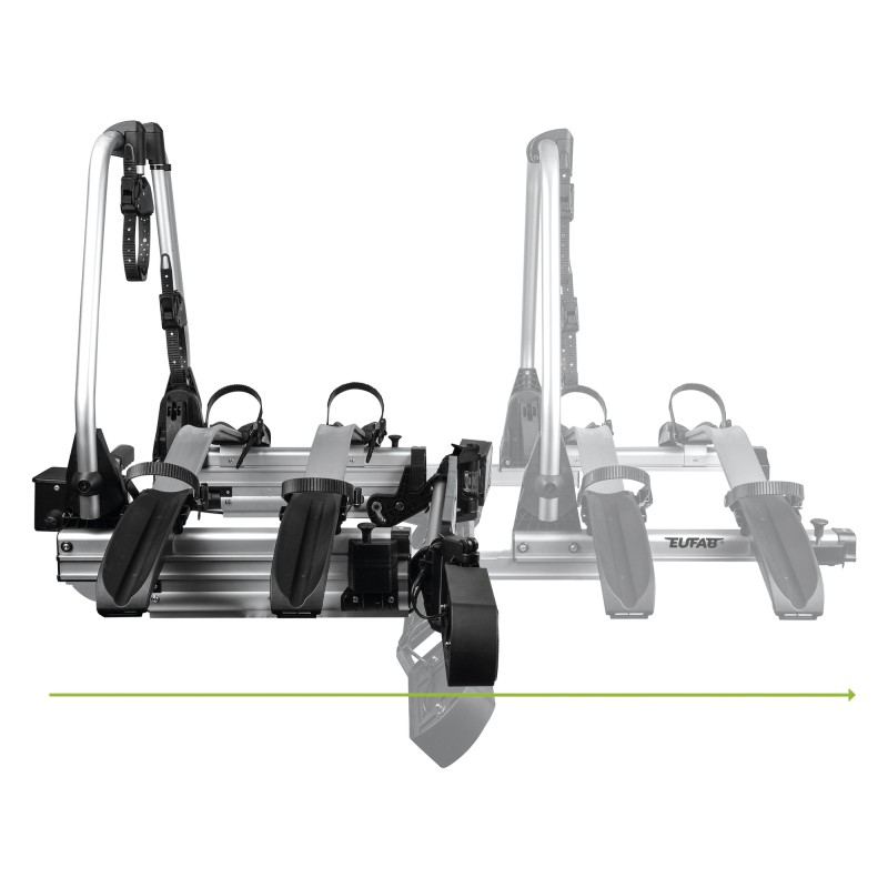 PORTE VÉLO LAS À GLISSIÈRE EUFAB SD260