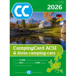 GUIDE CAMPING & AIRES DE CAMPING CAR + CARTE ACSI 2026