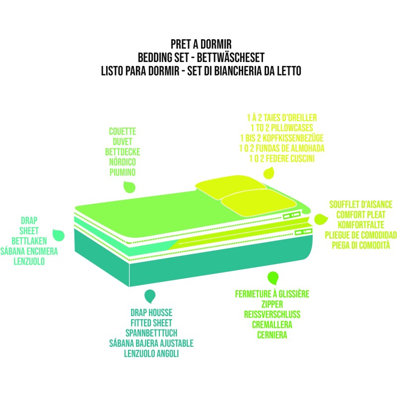 LIT TOUT FAIT INCASA CALIFORNIA 