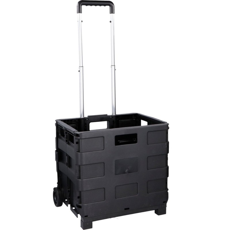 CHARIOT CAISSON PLIABLE 30L NOIR