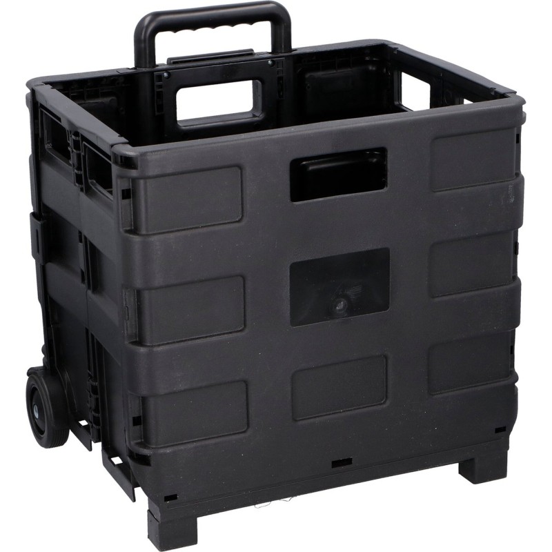 CHARIOT CAISSON PLIABLE 30L NOIR