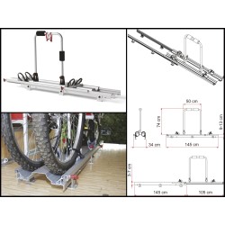 PORTE VÉLO FIAMMA GARAGE SLIDE PRO BIKE