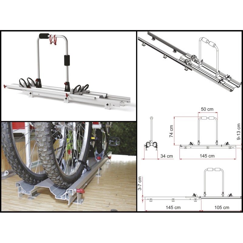 PORTE VÉLO FIAMMA GARAGE SLIDE PRO BIKE