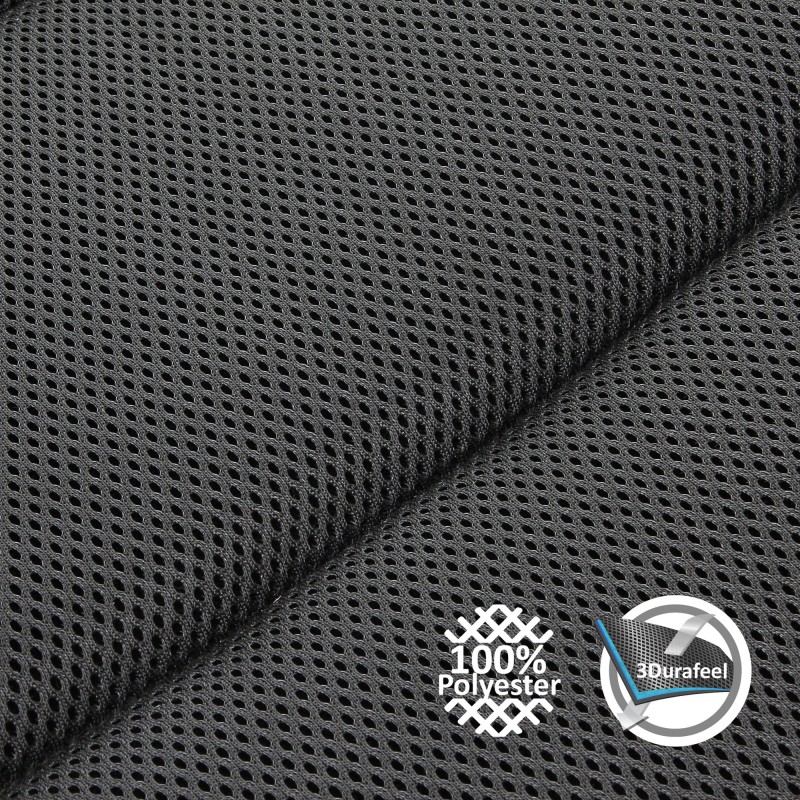 FAUTEUIL MATELASSE NOIR SKYE 3D - BRUNNER