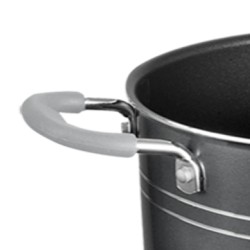 POPOTE FLAVOR Ø 20 CM NOIR 7 PIECES BRUNNER