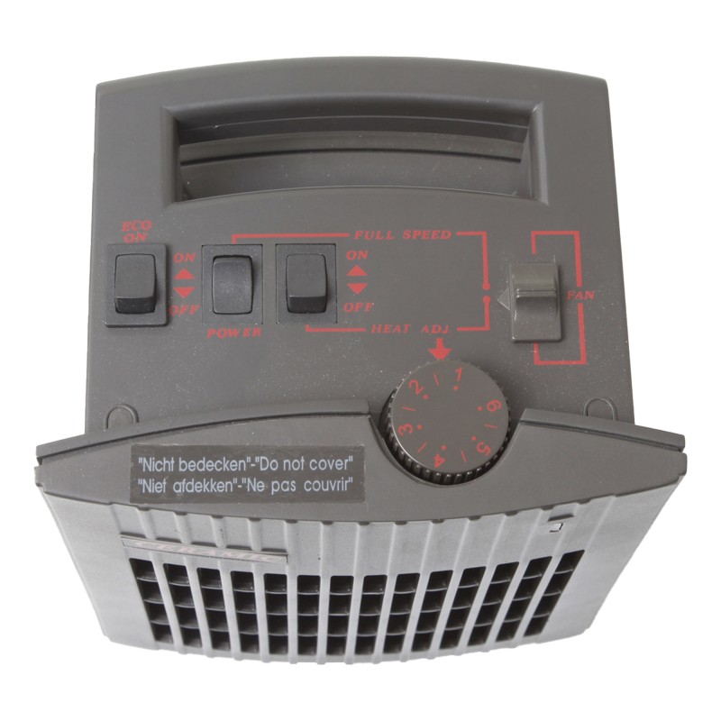 CHAUFFAGE / VENTILATEUR CERAMIQUE SOLAN 750/1500 W BRUNNER