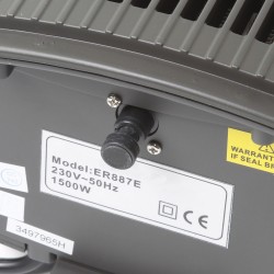 CHAUFFAGE / VENTILATEUR CERAMIQUE SOLAN 750/1500 W BRUNNER