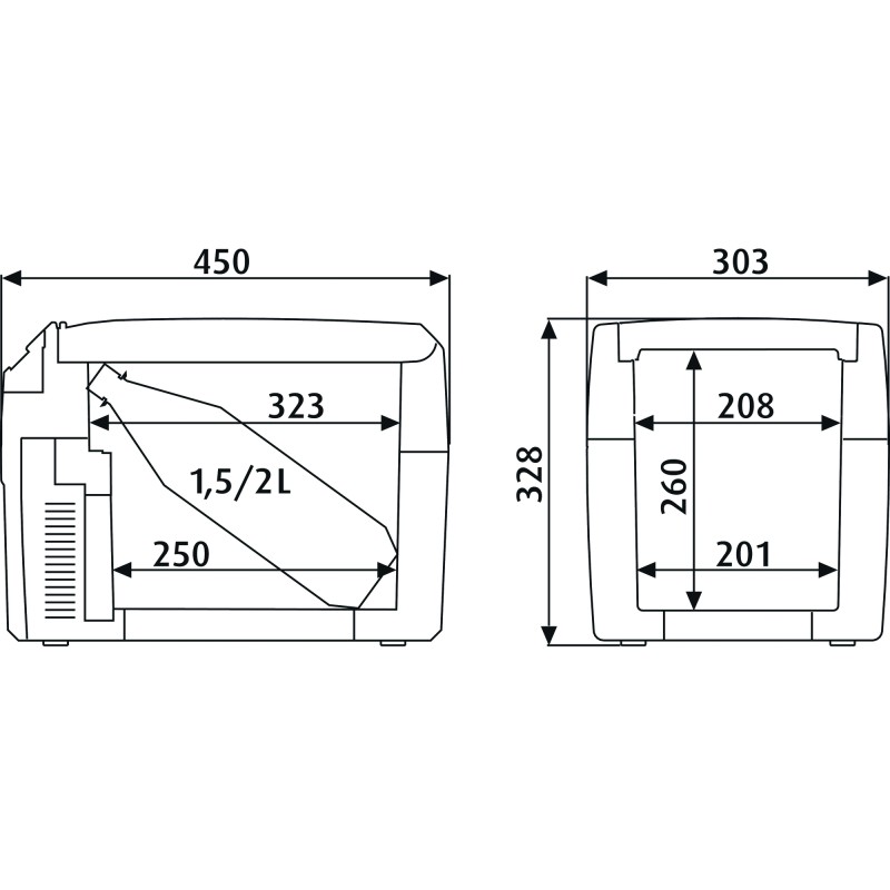GLACIÈRE THERMOELECTRIQUE PORTABLE DOMETIC TROPICOOL TCX
