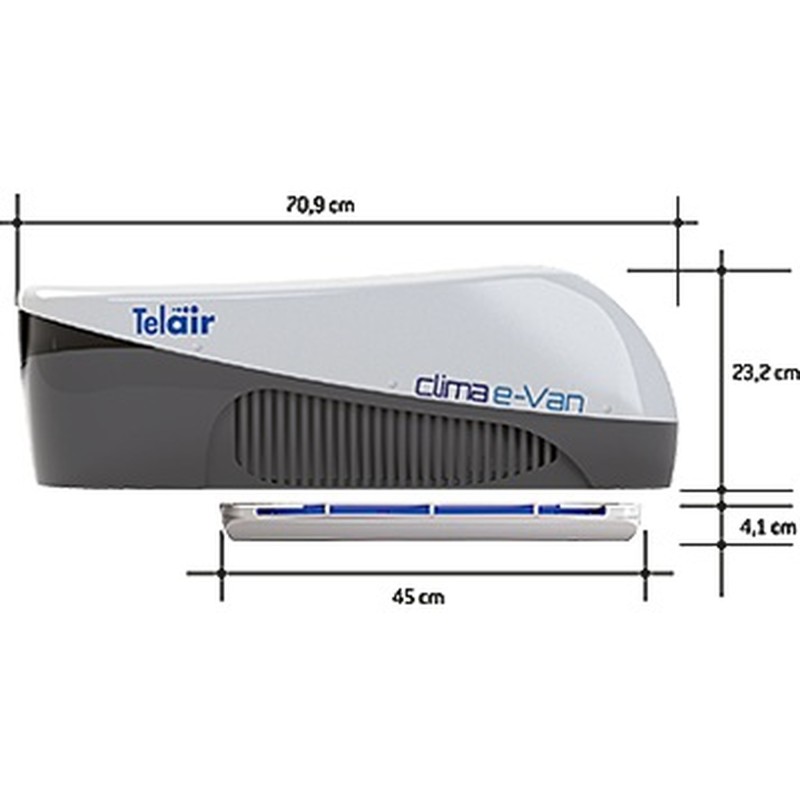 CLIMATISEUR CLIMA E-VAN 7400 H - TELAIR