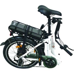 VELO ELECTRIQUE PLIANT KOONEKT 13 AH BLANC