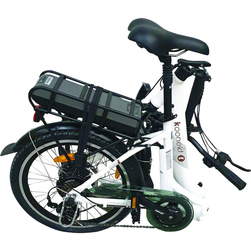 VELO ELECTRIQUE PLIANT KOONEKT 13 AH BLANC