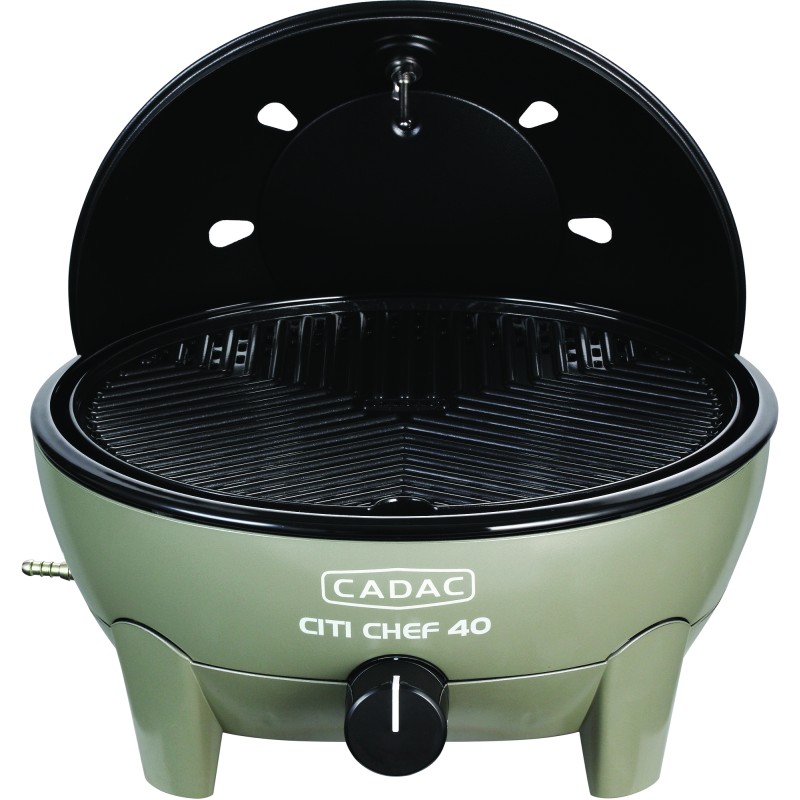 Barbecue compact Cadac Citi Chef 40 coloris vert olive Barbecue compact Cadac Citi Chef 40 coloris vert olive