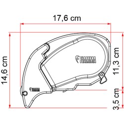 STORE FIAMMA F65L - 4,90m