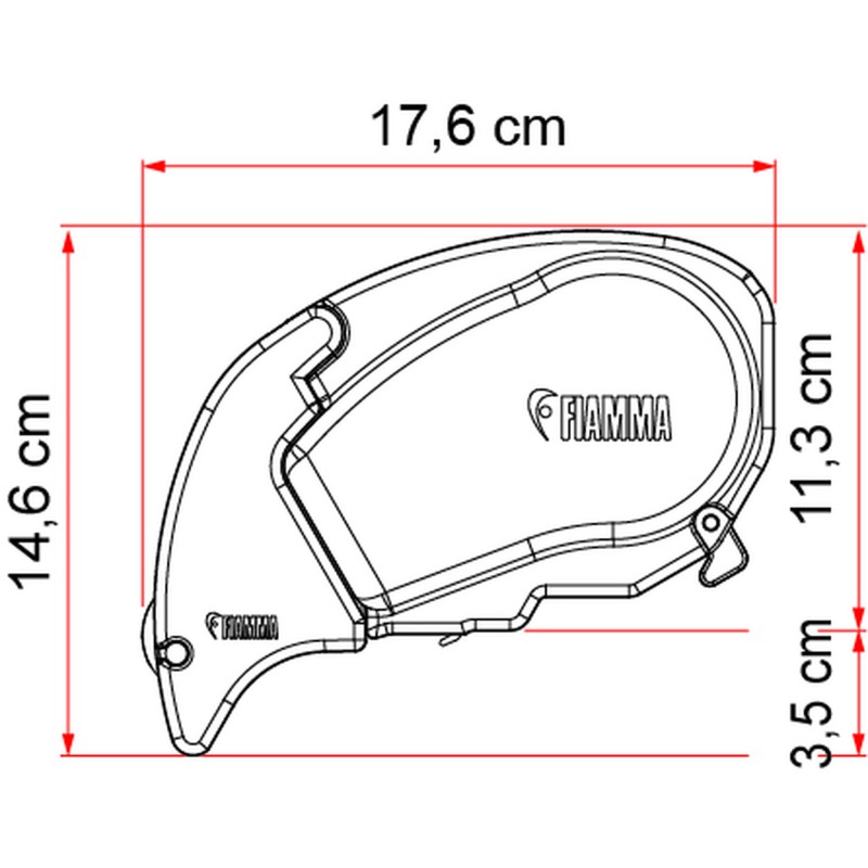 STORE FIAMMA F65L - 4,90m