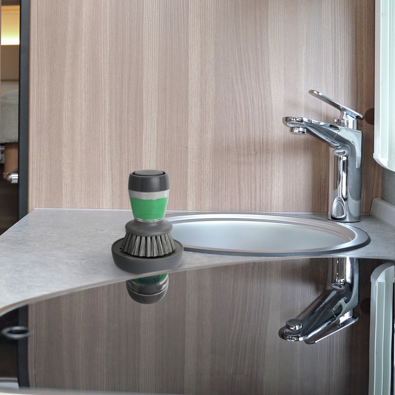 BROSSE VAISSELLE AVEC RESERVOIR ET SUPPORT PURA BRUNNER